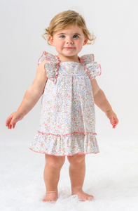 Pink Floral Dress