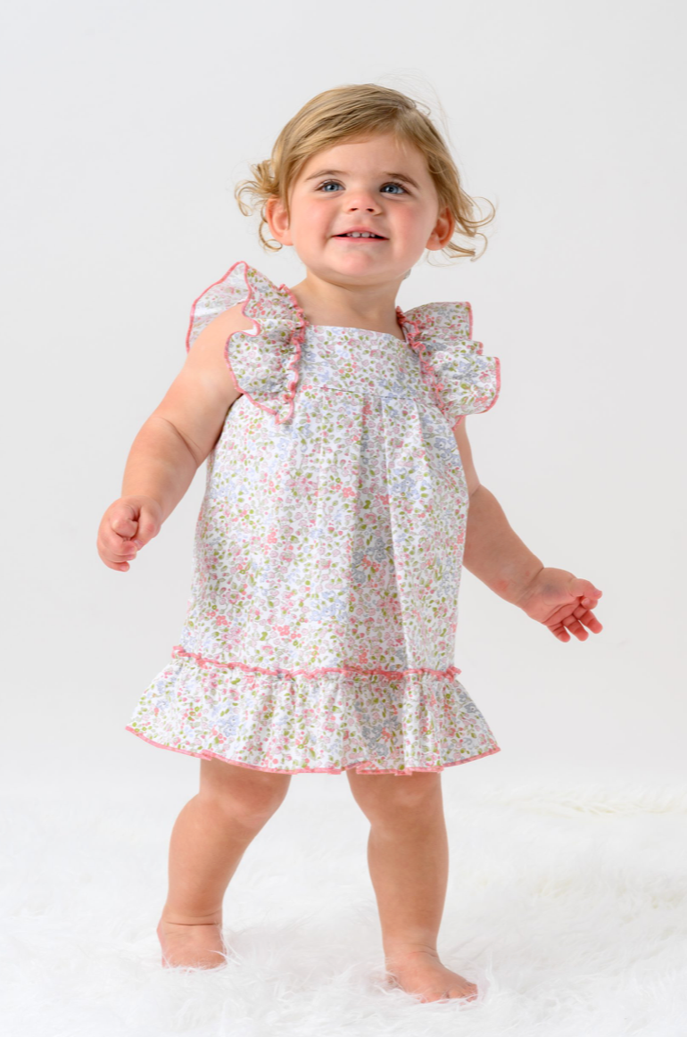 Pink Floral Dress