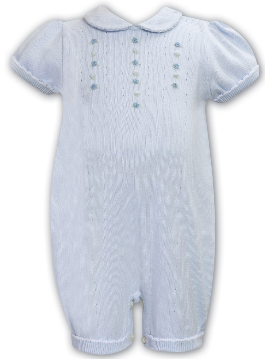 Blue & White Floral All In One