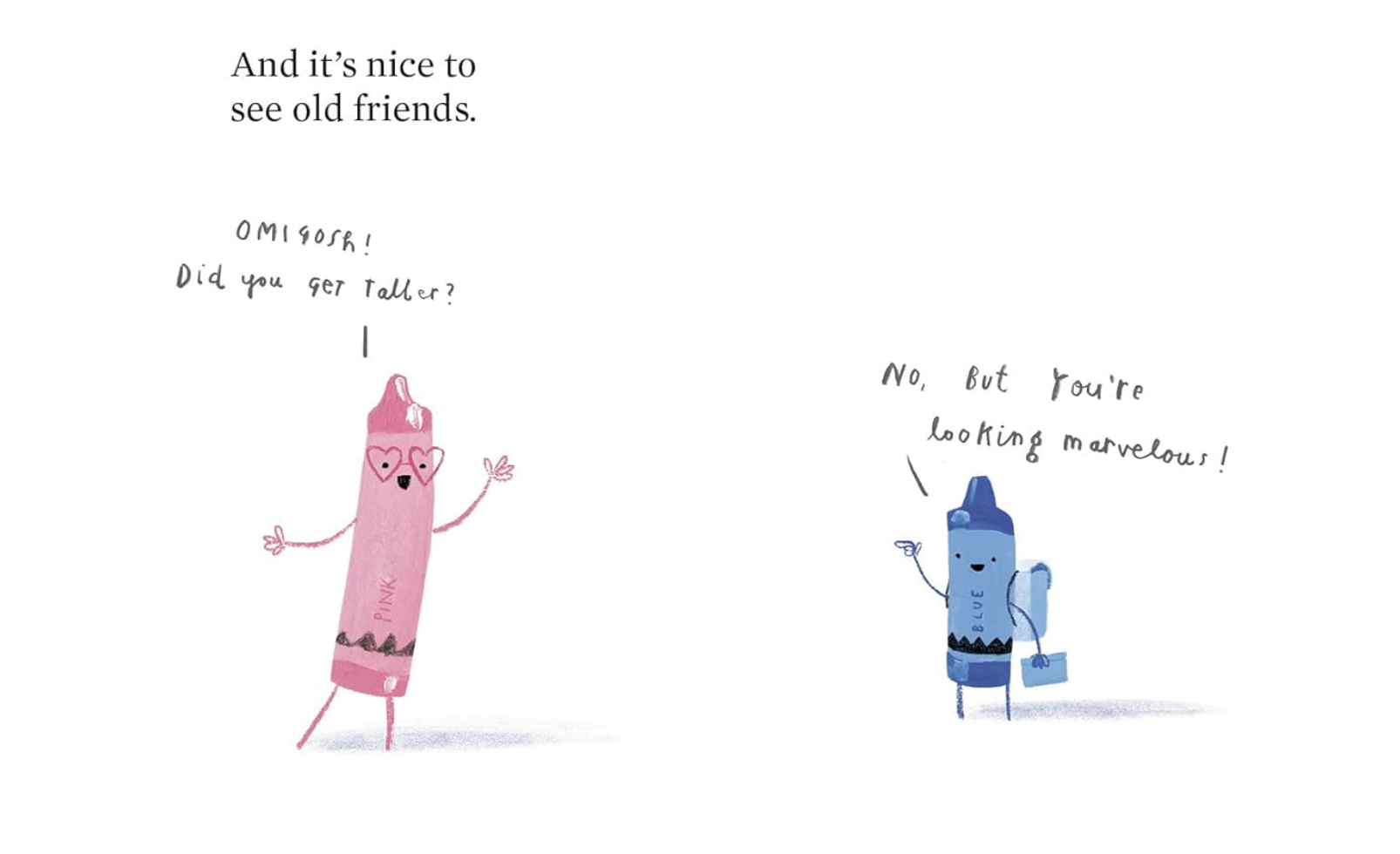 The Crayons Go Back to School Book