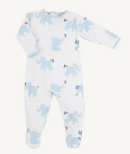 Rock Me Romper - Precious Peanuts (Blue)