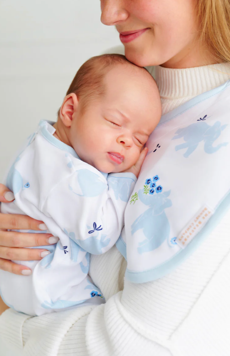 Rock Me Romper - Precious Peanuts (Blue)