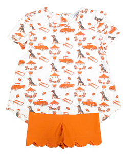 Hound Dog Girl's Short Set