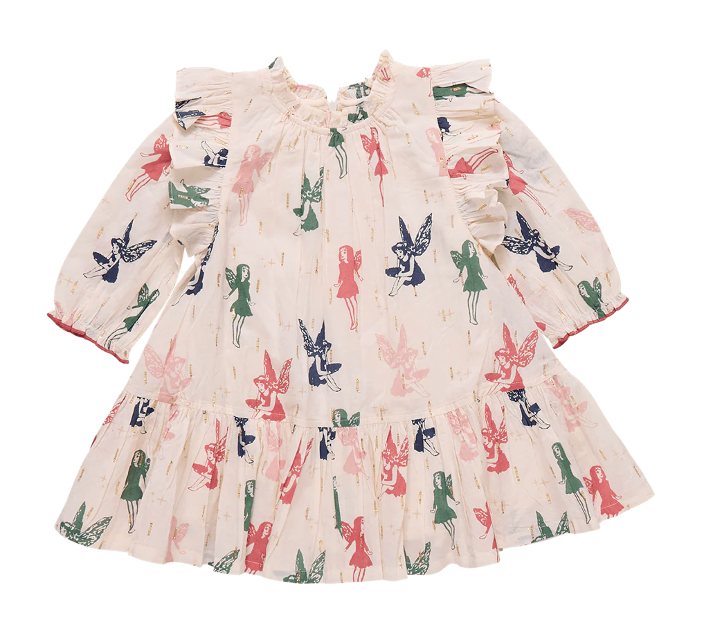 Girls Harper Dress - Woodland Fairies