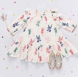 Girls Harper Dress - Woodland Fairies