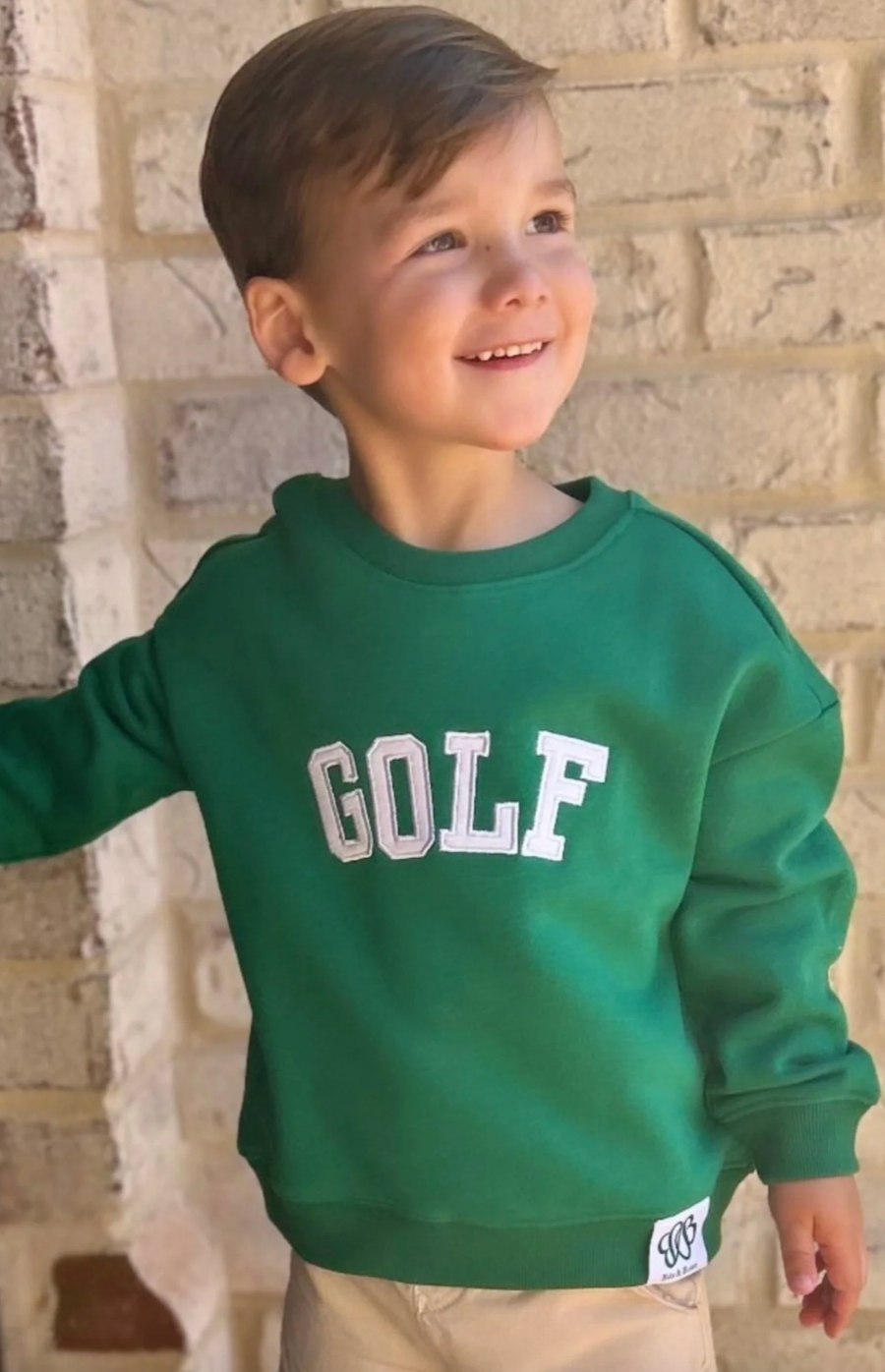 Green Golf Sweatshirt