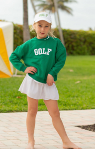 Green Golf Sweatshirt