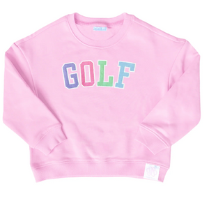 Pink Golf Sweatshirt
