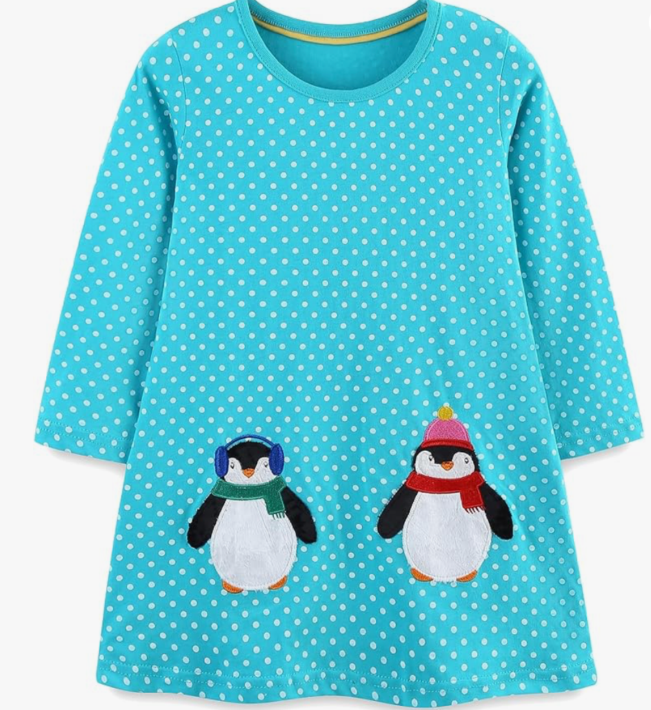 Penguin Snowflake Dress