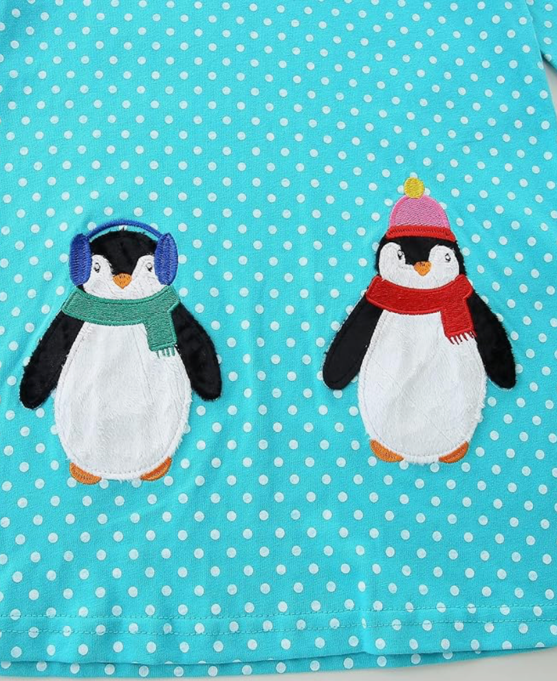 Penguin Snowflake Dress