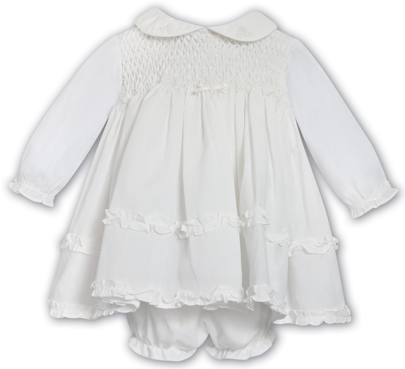 Ivory Ruffle Dress & Panty