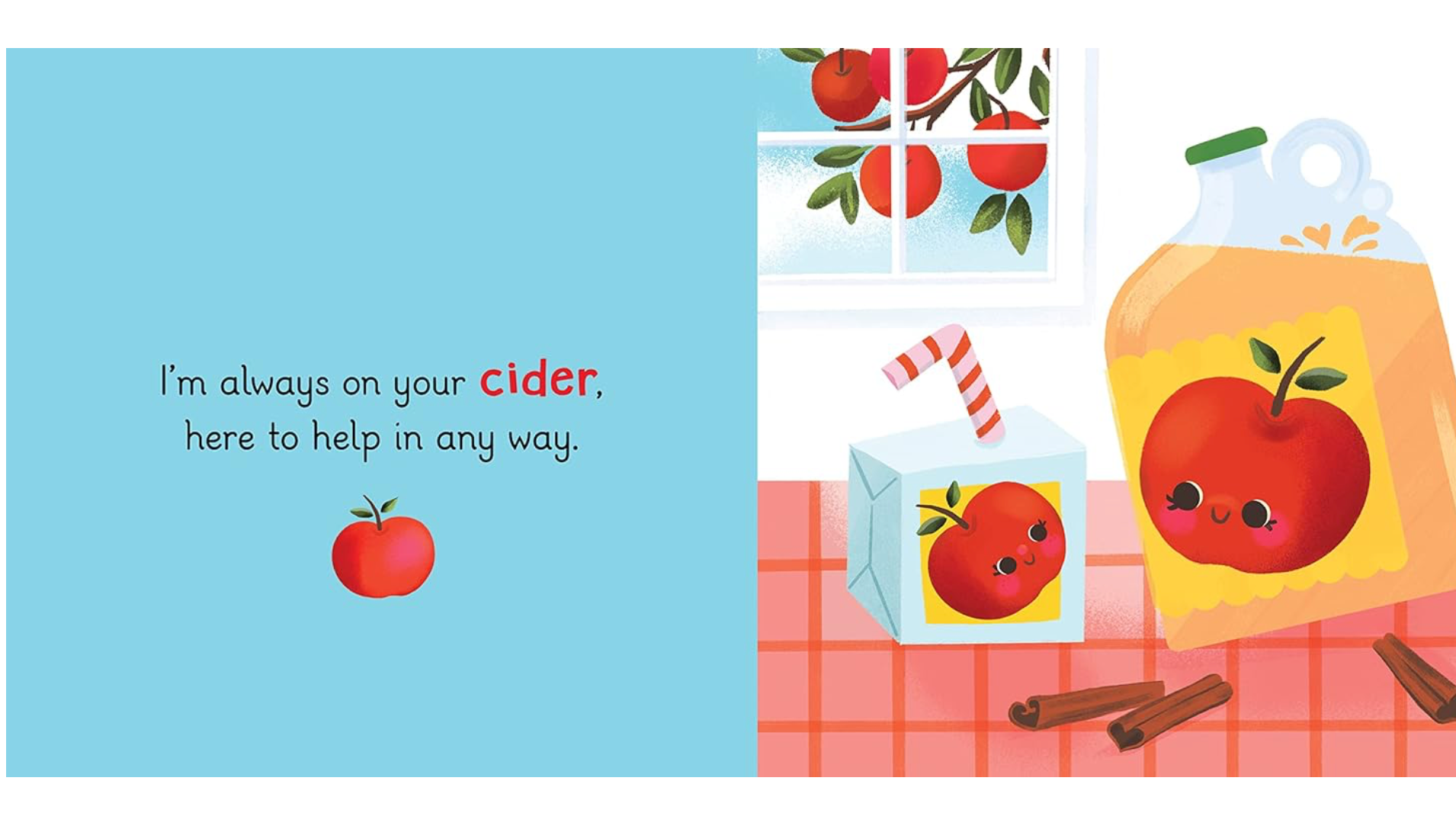 You're the Apple of My Pie Board Book