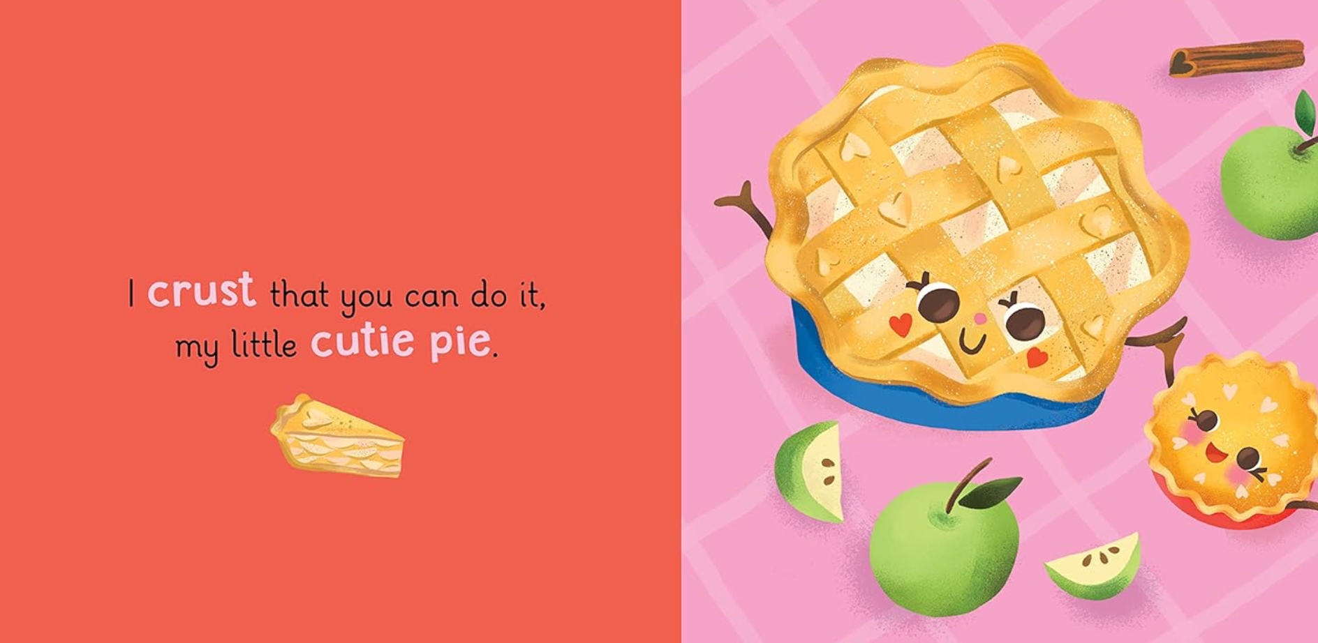 You're the Apple of My Pie Board Book