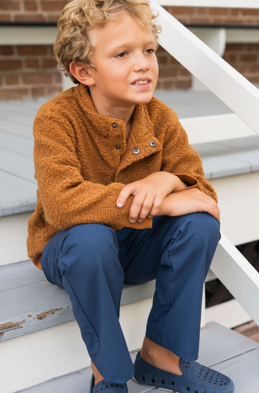 Tan Lanier Boy's Pullover