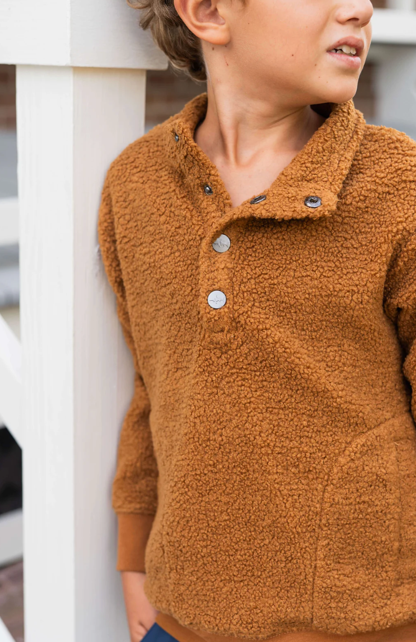 Tan Lanier Boy's Pullover