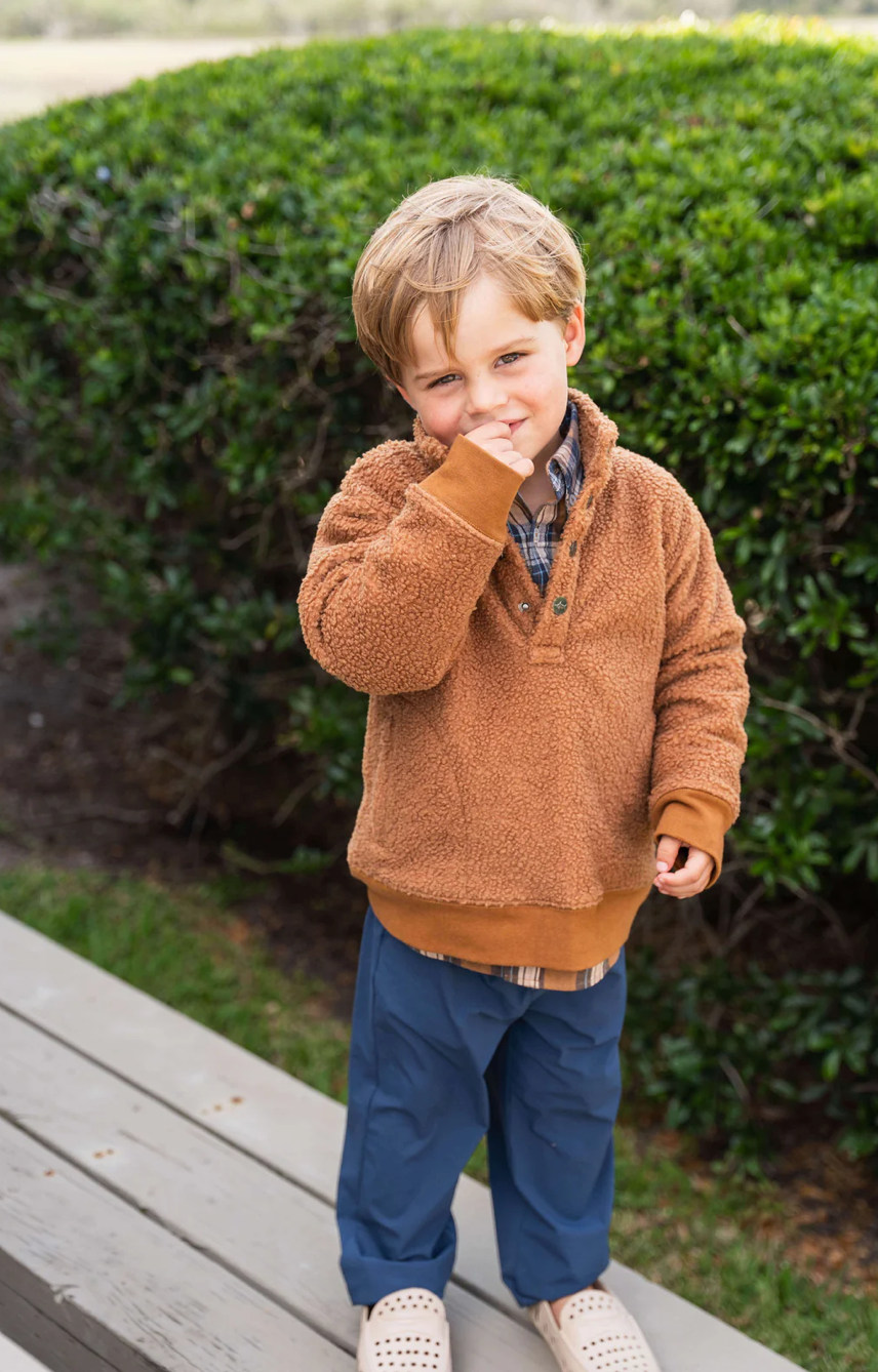 Tan Lanier Boy's Pullover