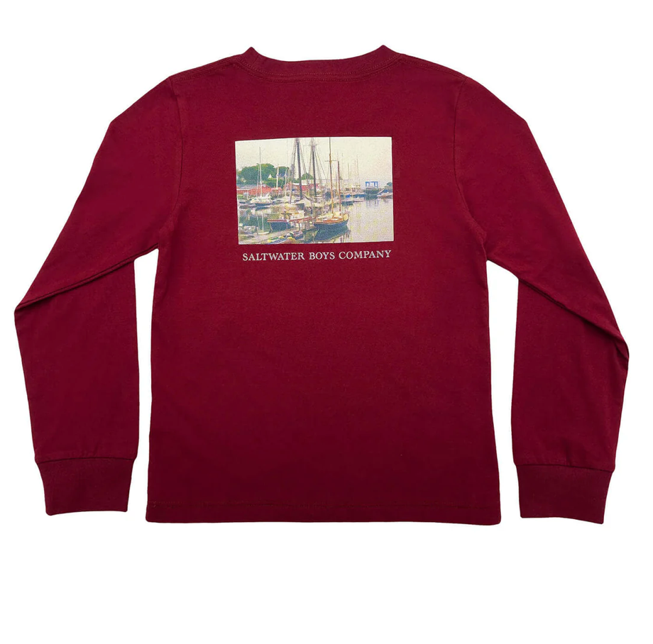 Harbor Boats Long Sleeve Graphic Tee