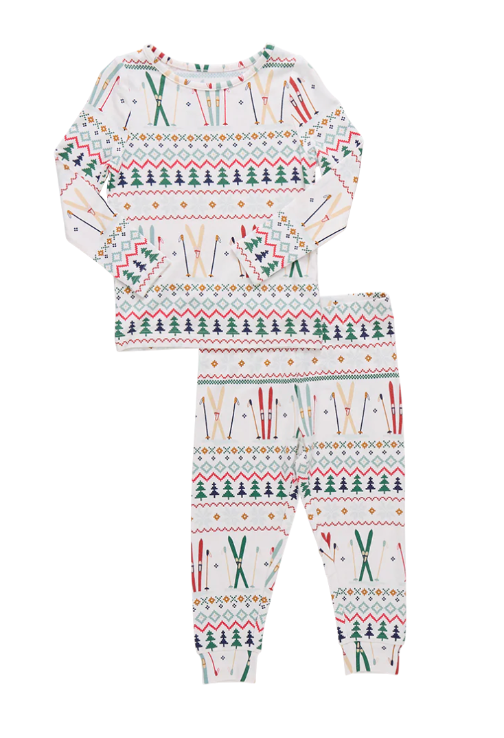 Ski Fair Isle Bamboo PJ Set