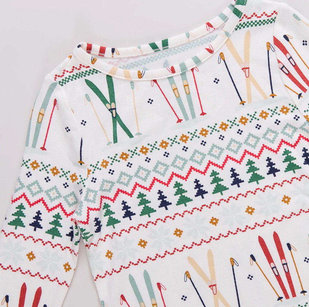 Ski Fair Isle Bamboo PJ Set