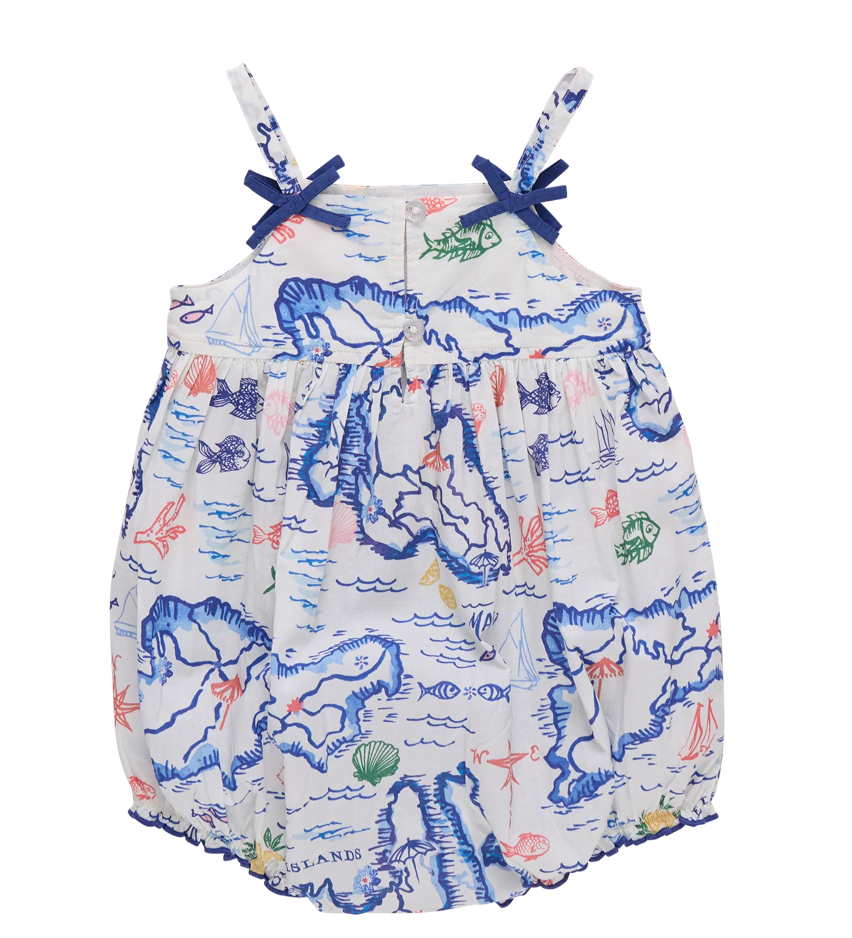 Baby Girls Tia Bubble - Island Map