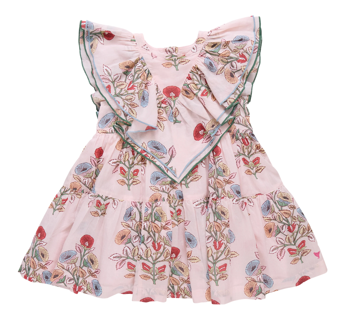 Girls Raphaela Dress - Multi Bouquet Floral