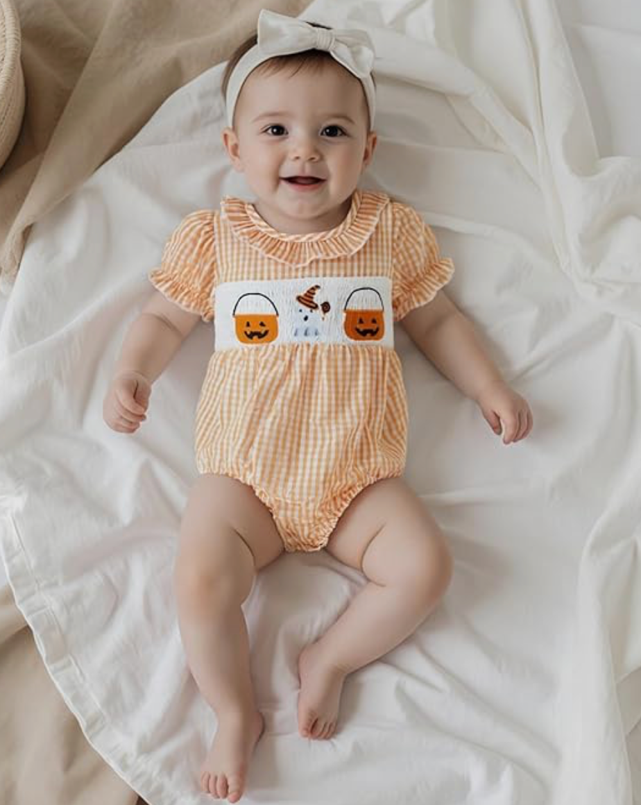 Halloween Smocked Bubble