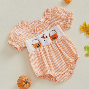 Halloween Smocked Bubble