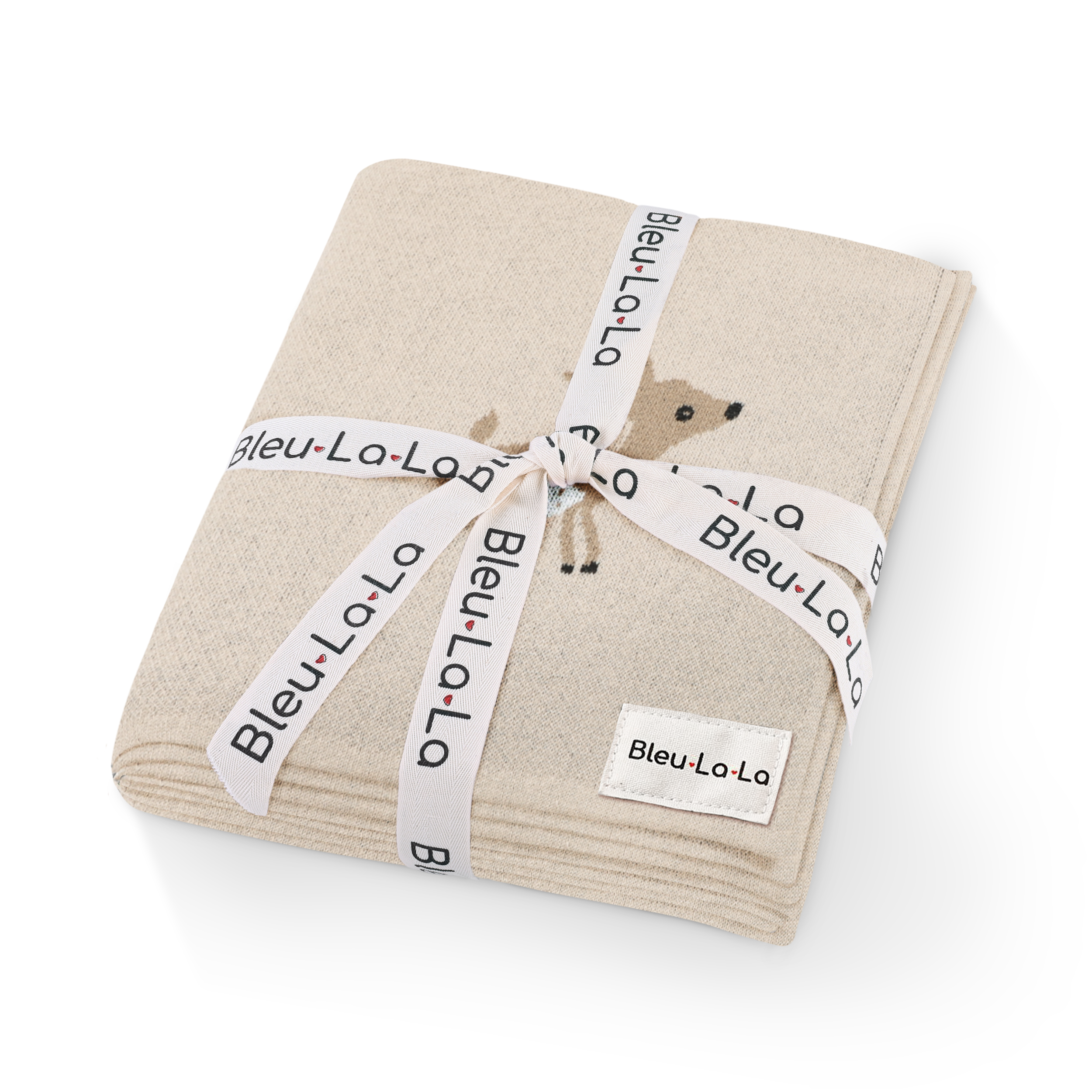 Whimsy Collection - Luxury 100% Cotton Knit Swaddle Baby Blanket