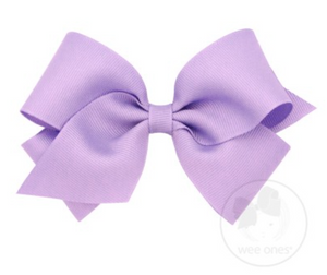 Light Orchid Grosgrain Small Bow