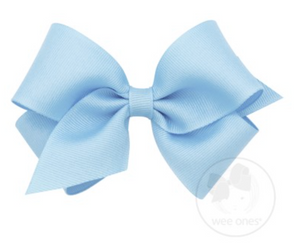 Millennium Blue Grosgrain Small Bow