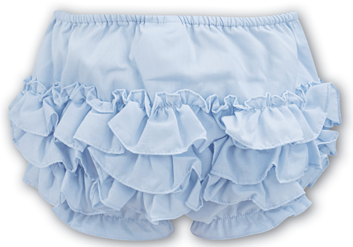Blue Frilly Panties
