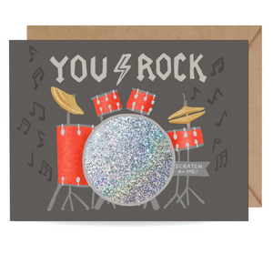 You Rock Scratch-off Card