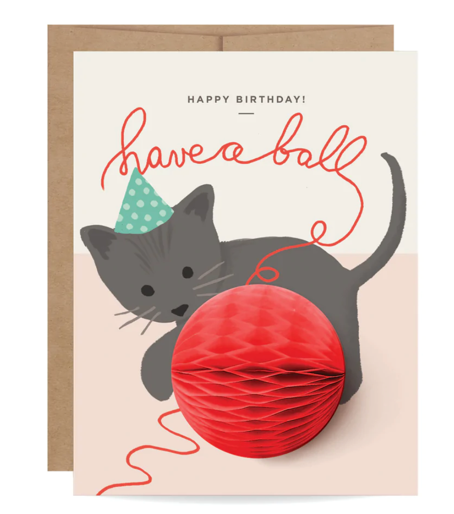 Kitten Pop-up Card