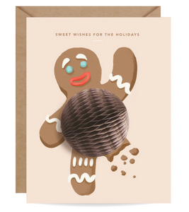 Gingerbread Pop-up Card