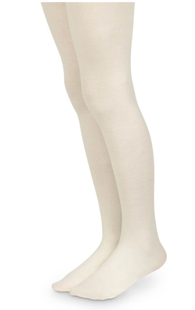 Ivory Smooth Microfiber Tights