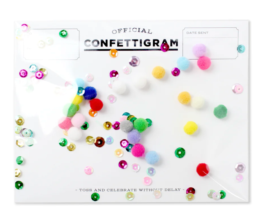 Confettigram™ - Pom Pom Card
