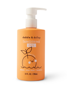 Tangerine Shampoo, Bubble Bath & Bodywash